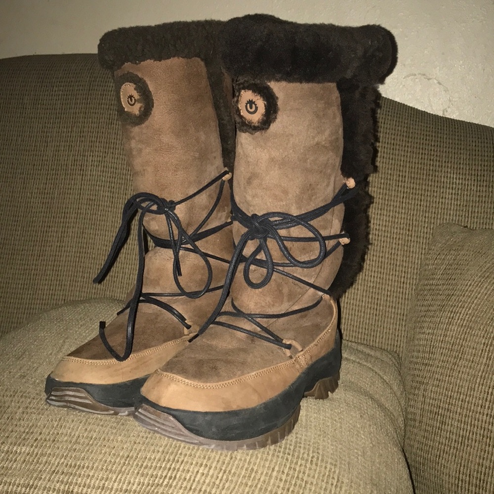 Ulu Boots Leather Size 9